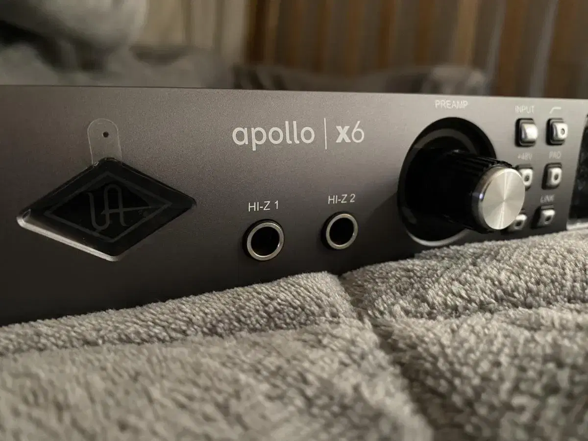 UAD apollo x6 아폴로x6 헤리티지 에디션(플러그인포함